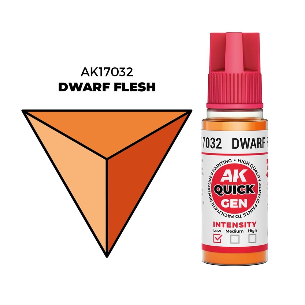 AK 17032 18 ml. Dwarf Flesh, QuickGen Serisi Akrilik Model Boyası