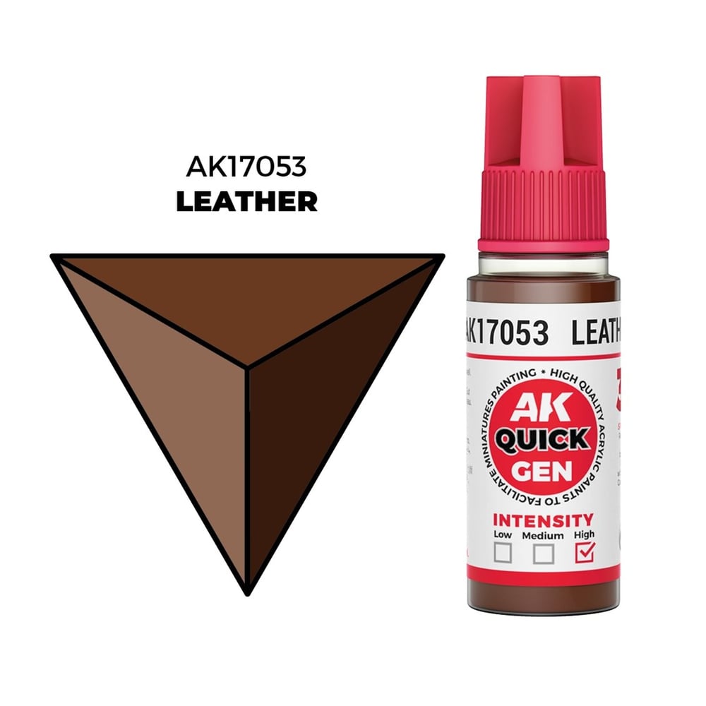 AK 17053 18 ml. Leather, QuickGen Serisi Akrilik Model Boyası