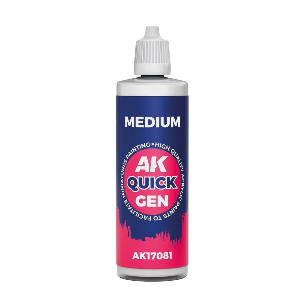 AK 17081 60 ml. Medium, QuickGen Boyaları için
