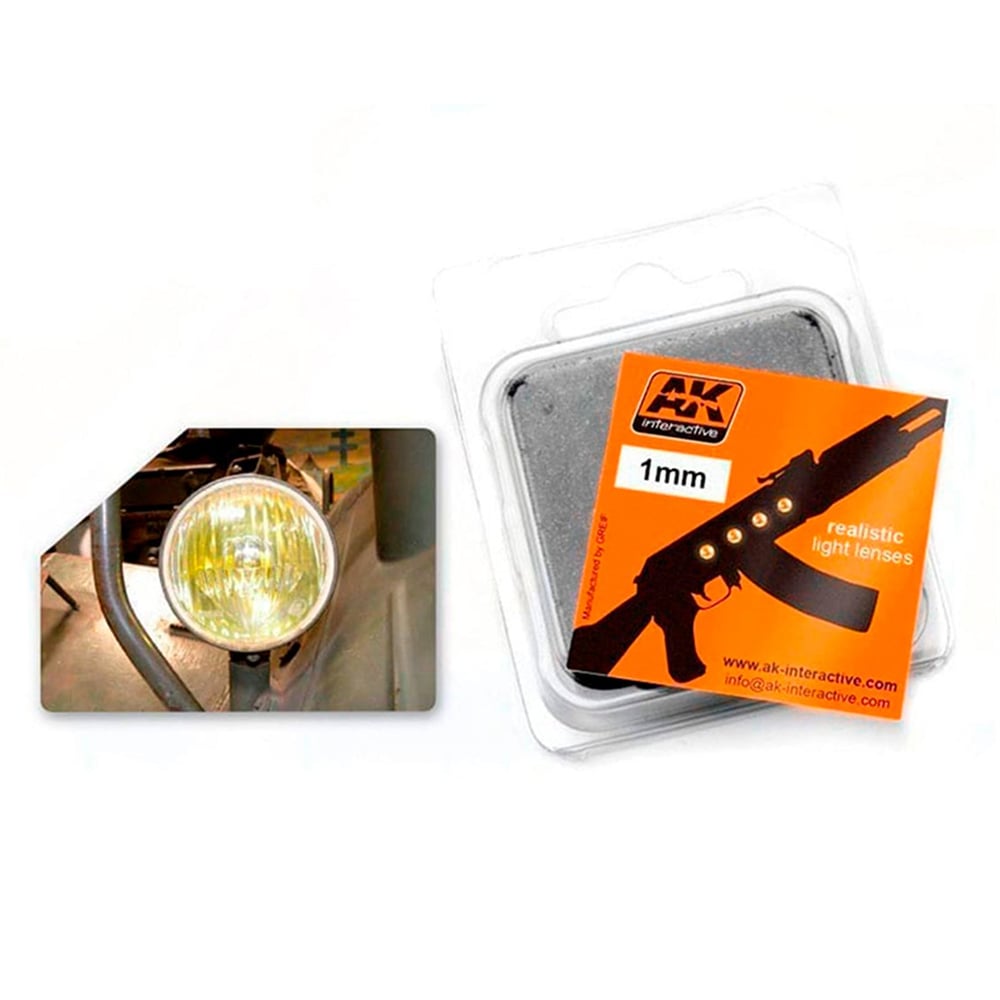 AK 202 1mm. Amber Renkli Lens