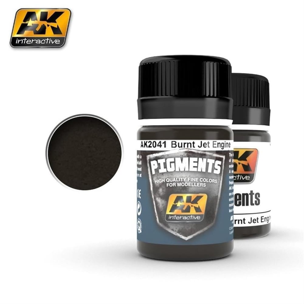 AK 2041 35 ml. Burnt Jet Engine Pigment