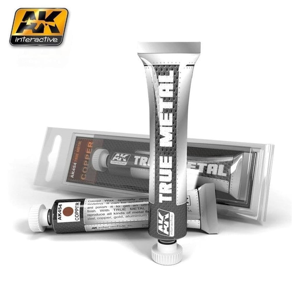 AK 454 20 ml. Copper, True Metal Serisi Model Boyası