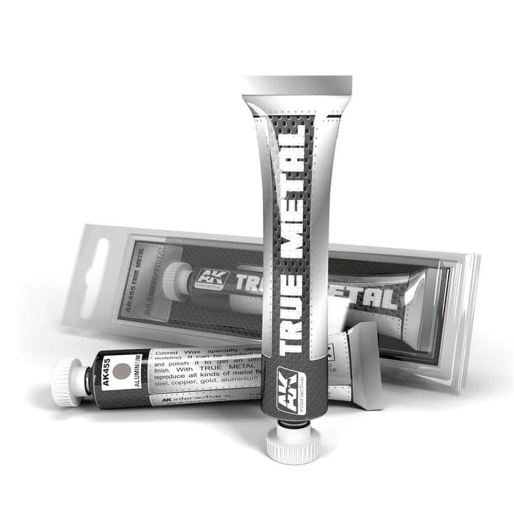 AK 455 20 ml. Aliminium, True Metal Serisi Model Boyası