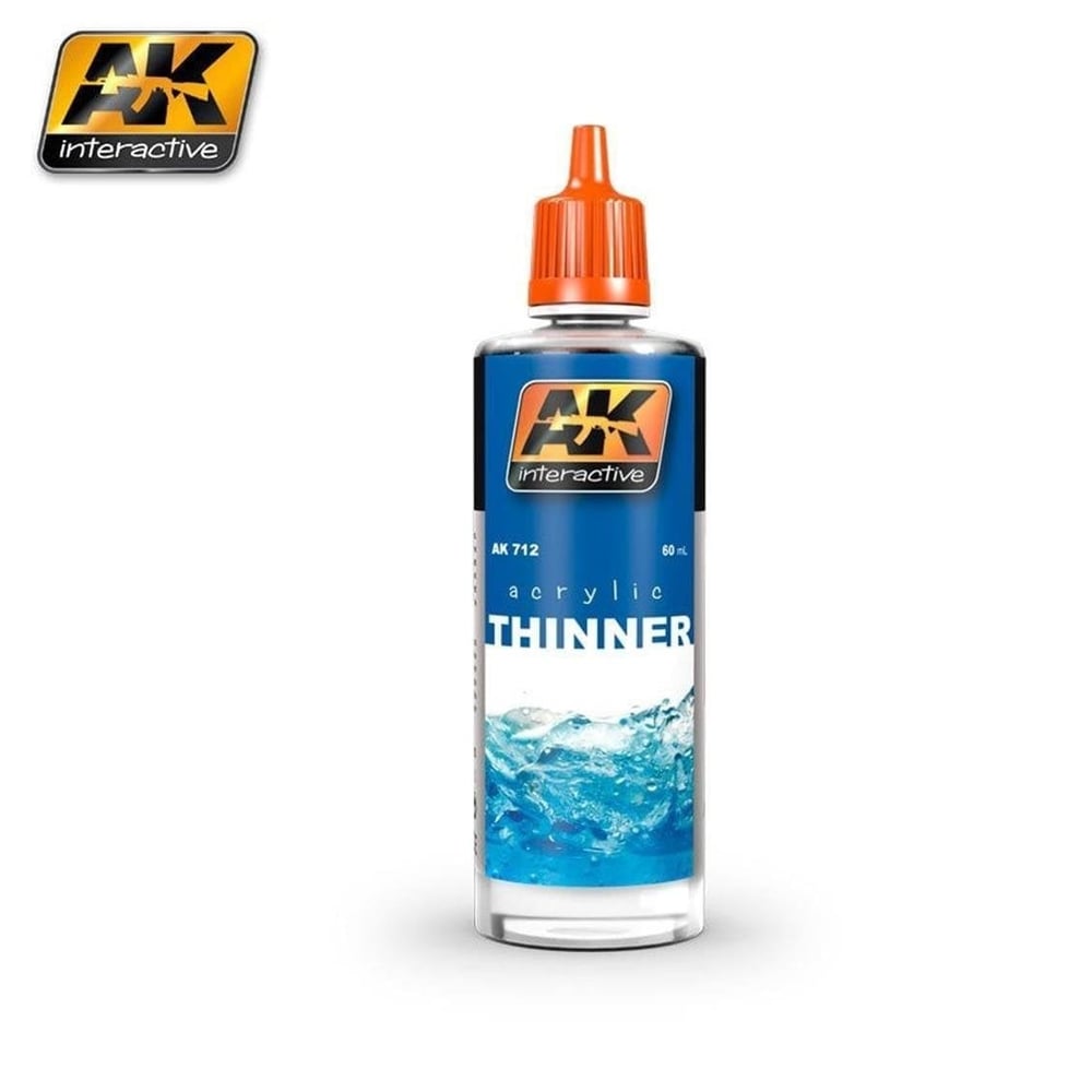 AK 712 60 ml. Akrilik Tiner
