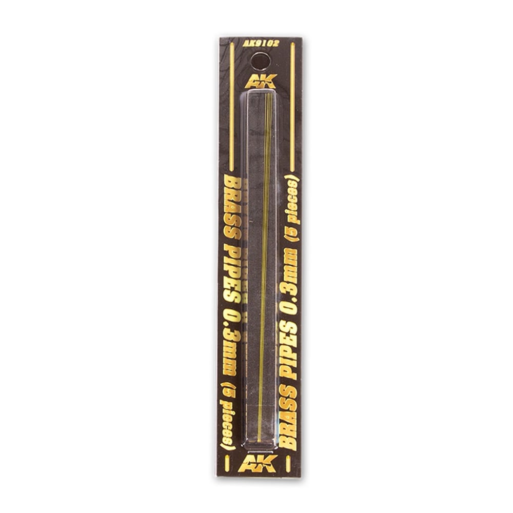 AK 9102 Prinç Boru 0,3 mm. Çap, 200 mm. Boy, 5 Adet