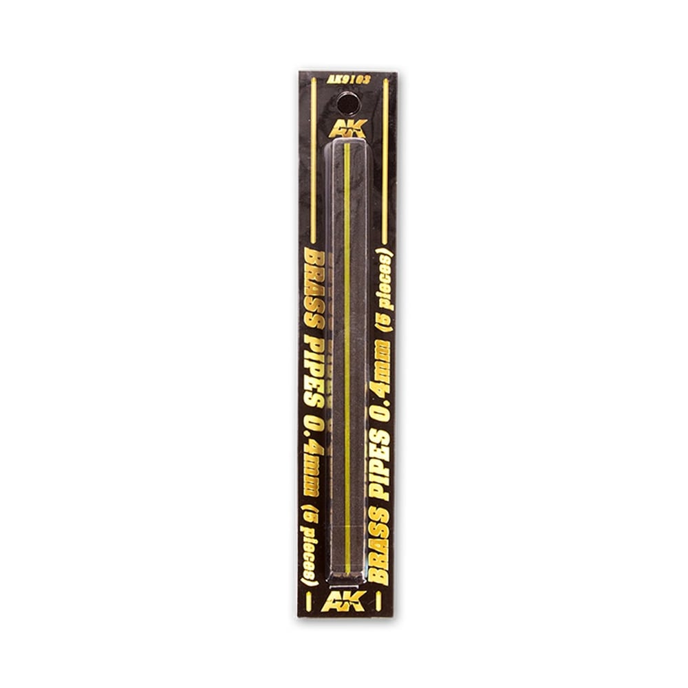 AK 9103 Prinç Boru 0,4 mm. Çap, 200 mm. Boy, 5 Adet