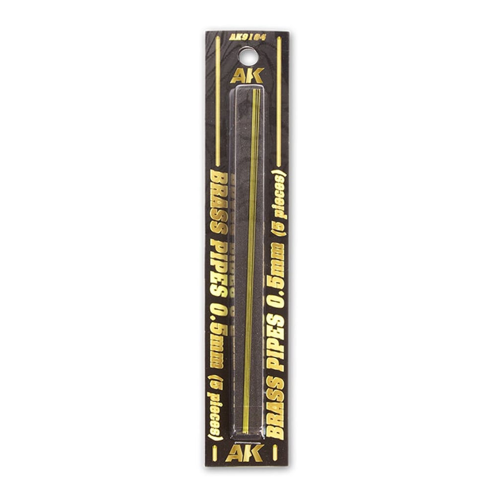 AK 9104 Prinç Boru 0,5 mm. Çap, 200 mm. Boy, 5 Adet