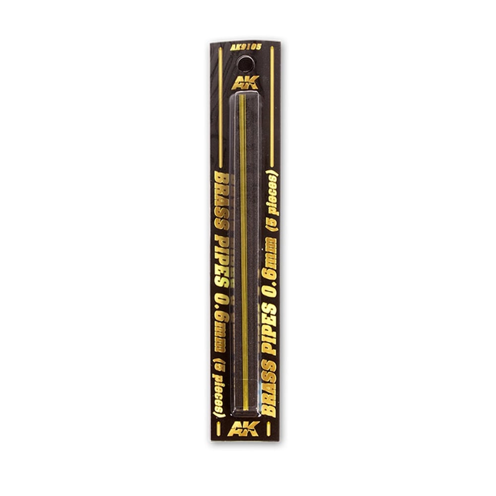 AK 9105 Prinç Boru 0,6 mm. Çap, 200 mm. Boy, 5 Adet
