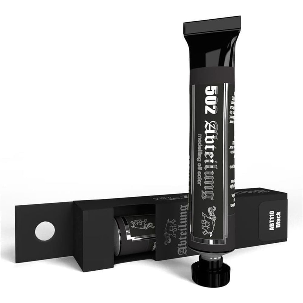 AK ABT110 20 ml. Yağlı Boya, Black