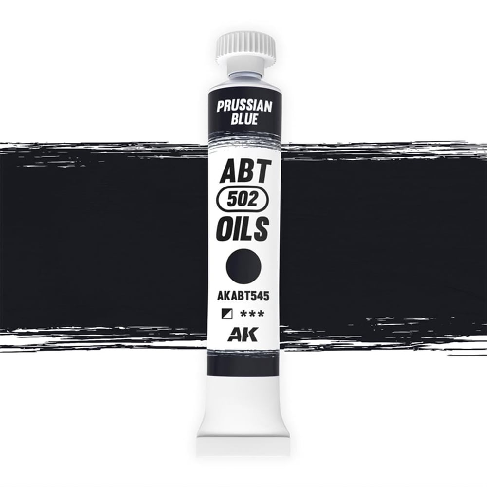 AK ABT545 20 ml. Yağlı Boya, Prussian blue