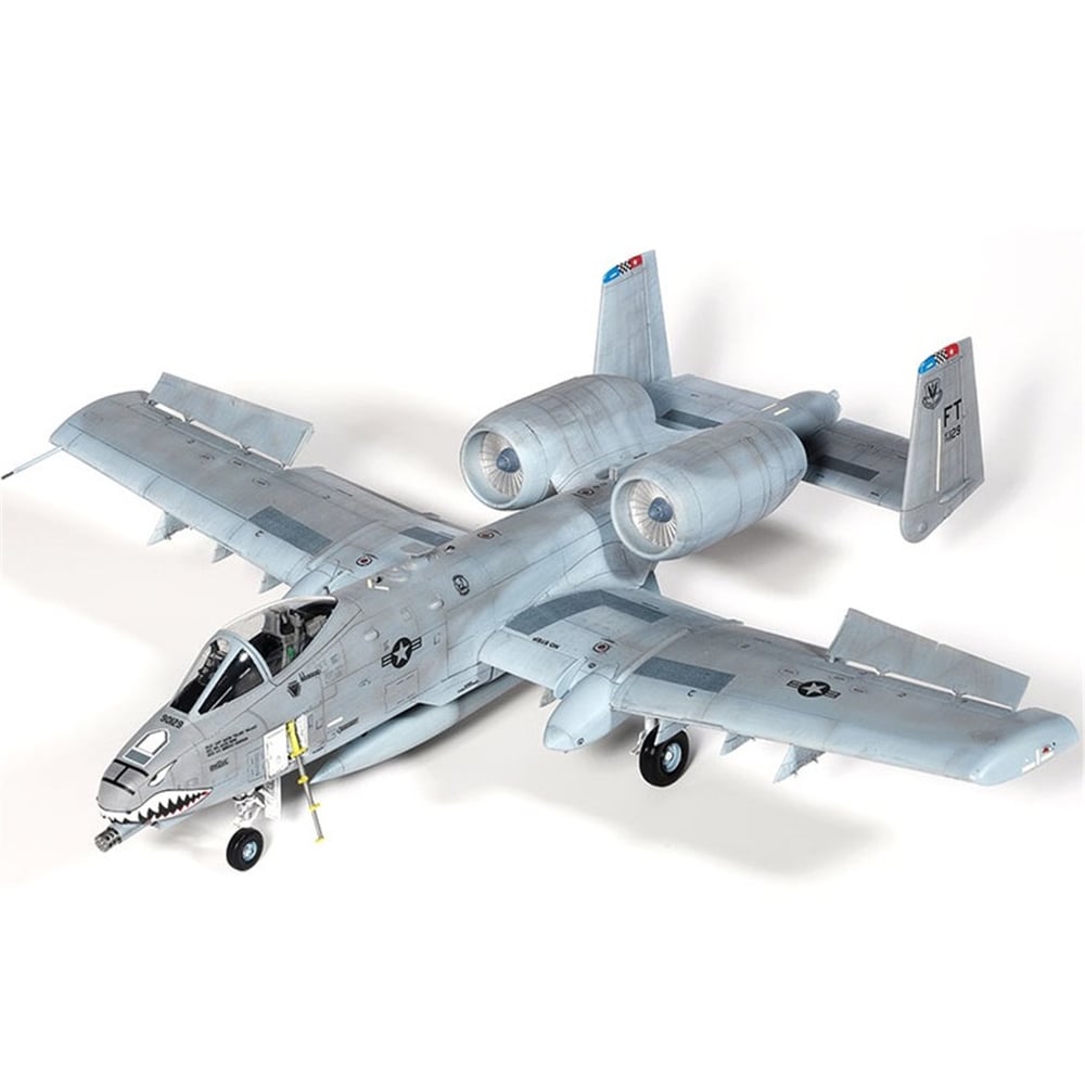 Academy 12348 1/48 USAF A-10C (75th FS Flying Tigers) Savaş Uçağı, Plastik Model Kiti