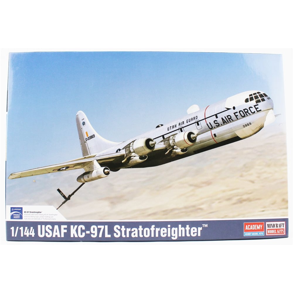 Academy 12640 1/144 USAF KC-97L Stratofreighter, Yakıt İkmal Uçağı, Plastik Model Kiti