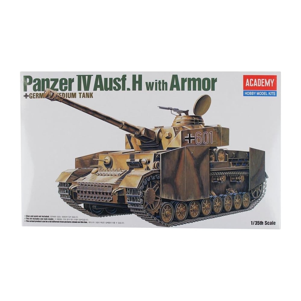 Academy 13233 1/35 Ölçek, Panzer IV Ausf. H with Armor Tankı, Plastik Model Kiti