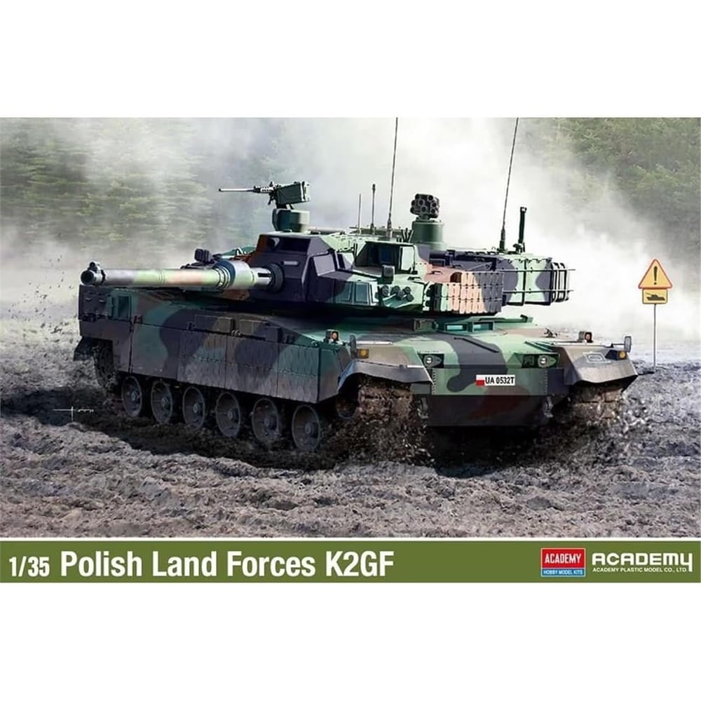 Academy 13560 1/35 Polish Land Forces K2GF Tankı, Plastik Model Kiti