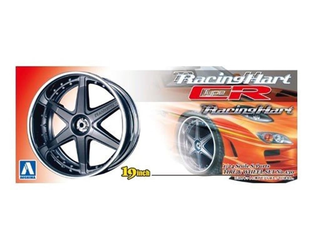Aoshima 01004 1/24 Ölçek, Racinghart Typecr Gunmetal, Plastik Model kiti