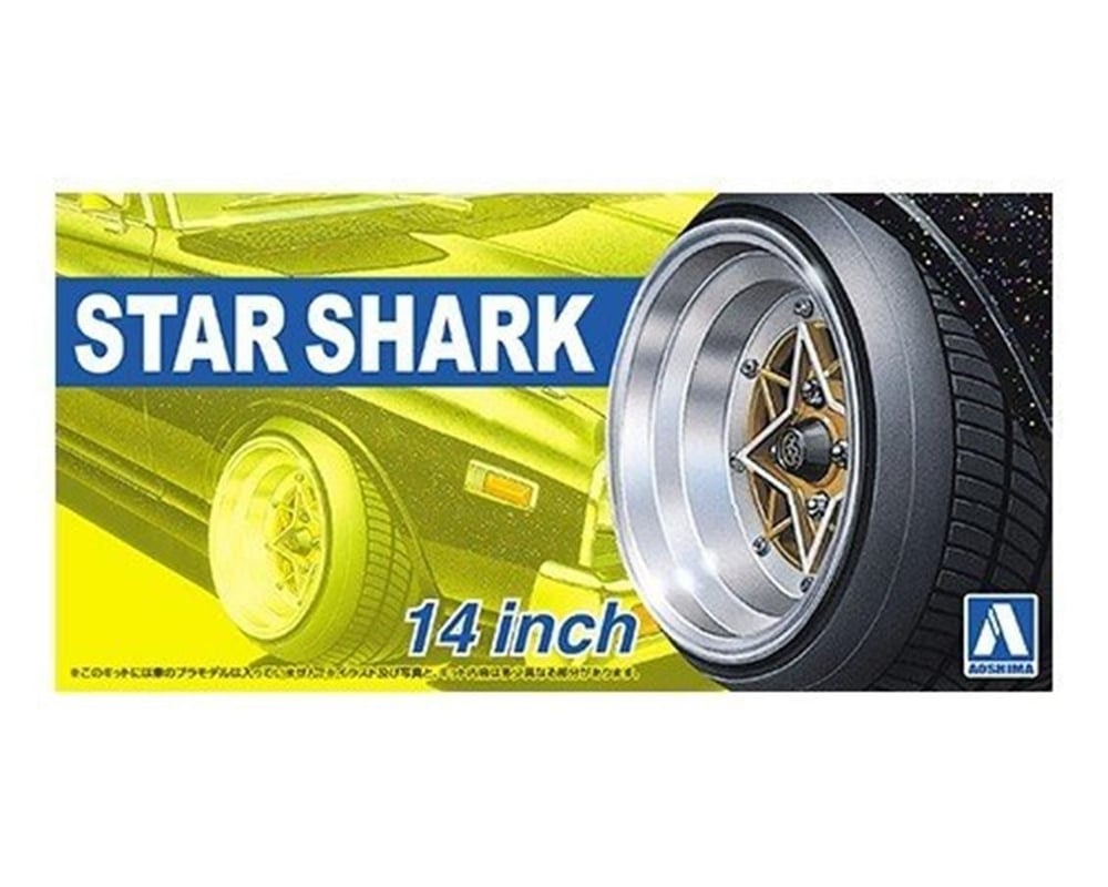 Aoshima 05258 1/24 Ölçek, Star Shark 14İnch, Plastik Model kiti