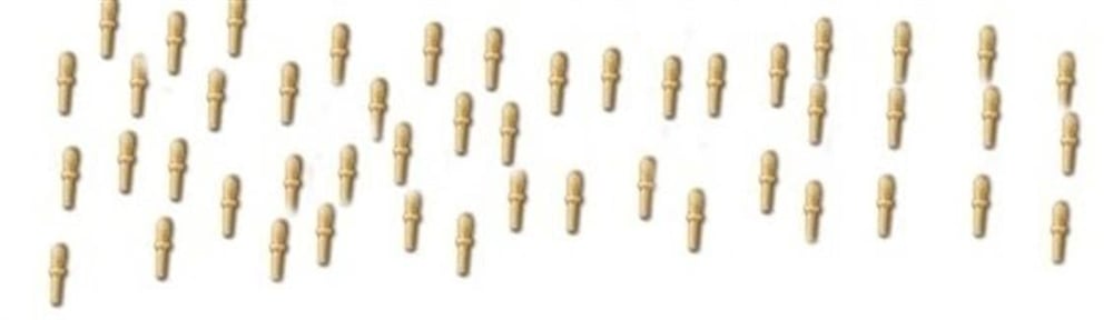 Constructo 80002 Bağlama Direği-20 Adet-Ahşap - 8 Mm.