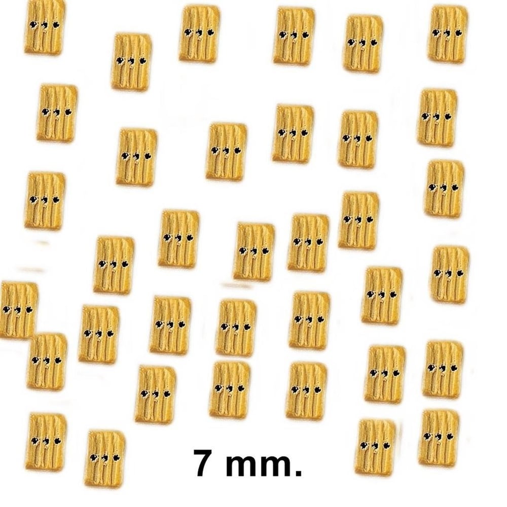 Constructo 80014 Blok Ve Palanga-15 Adet-Ahşap - 7 Mm.