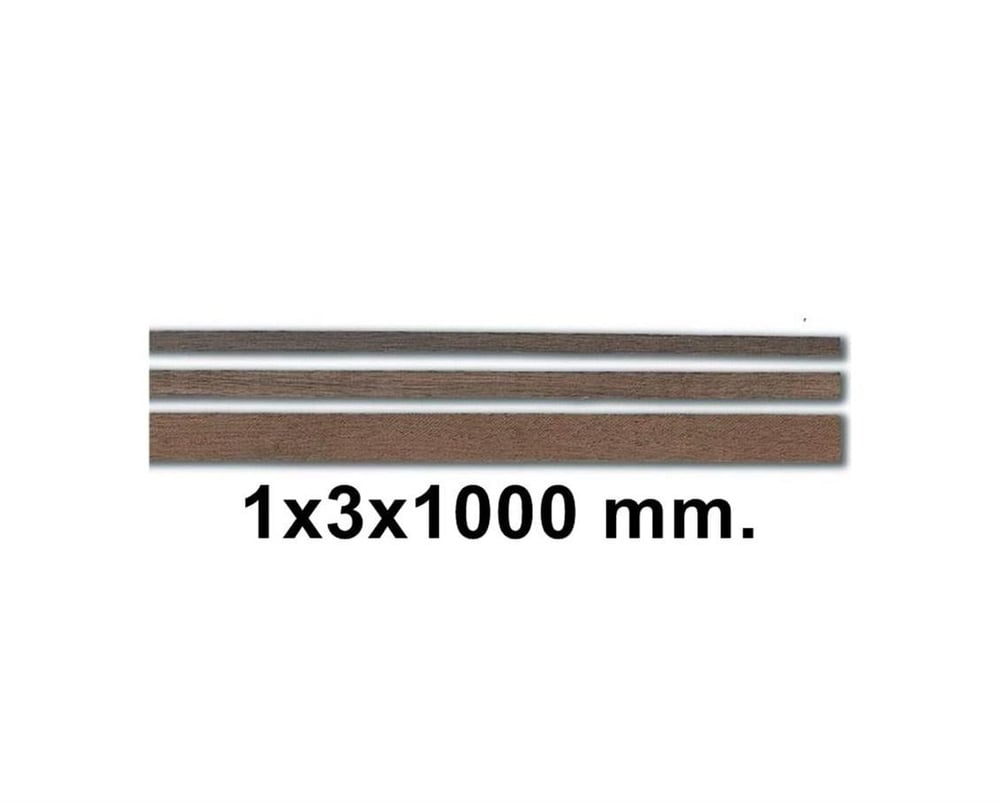 Constructo 80101 Ahşap Çıta- IVory Ayous-1X3X1000 Mm.-10 Adet