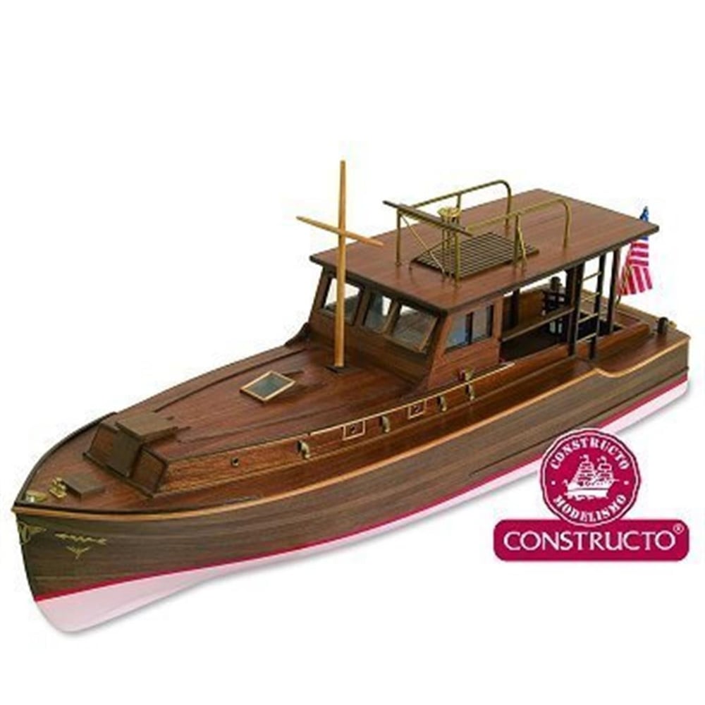 Constructo 80841 1/27 Ölçek, El Pılar / Hemıngway, Ahşap Tekne Kiti