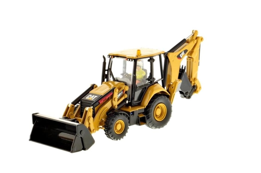Diecast Masters 85233 1/50 Ölçek, Cat 420F2 IT Bachoe Loder, Sergilemeye Hazır Metal İş Makinası Modeli