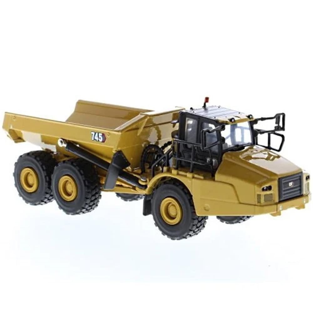 Diecast Masters 85639 1/64 Ölçek, Cat 745 Saha Kamyonu, Sergilemeye Hazır Metal İş Makinası Modeli