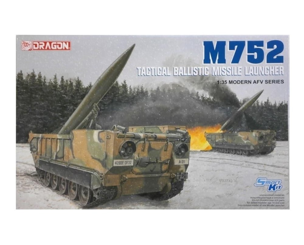 Dragon 3576 1/35 Ölçek, M752 Lance Füze Fırlatma Sistemi  Plastik Model Kiti