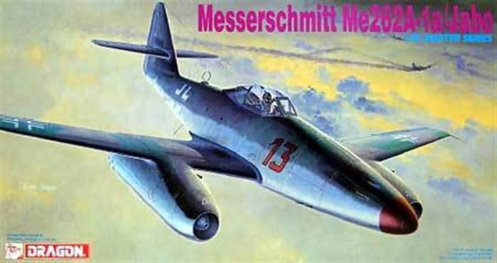 Dragon 5507 1/48 Ölçek, Messerschmitt Me262A-1a/Jabo Savaş Uçağı Plastik Model Kiti