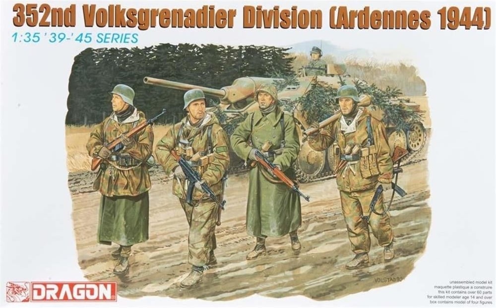 Dragon 6115 1/35 Ölçek, 352.Volksgrenadier Tümeni (Ardennes 1944) Asker Figürleri Plastik Model Kiti