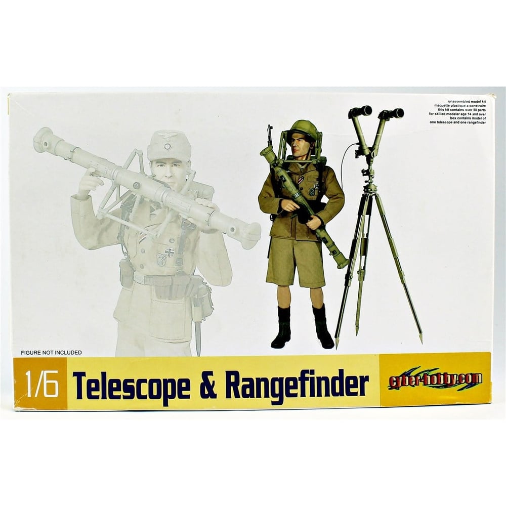Dragon 75022 1/6 Ölçek, Teleskop ve Mesafe Ölçer, Plastik Model Kiti