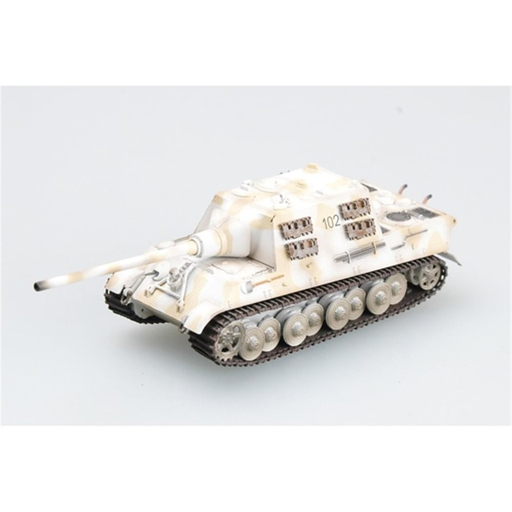 Easy Hobby 36115 1/72 Ölçek, Jagd Tiger (Porsche) S.Pz.Jag.Abt.653,Tank 102, Sergilemeye Hazır Plastik Model