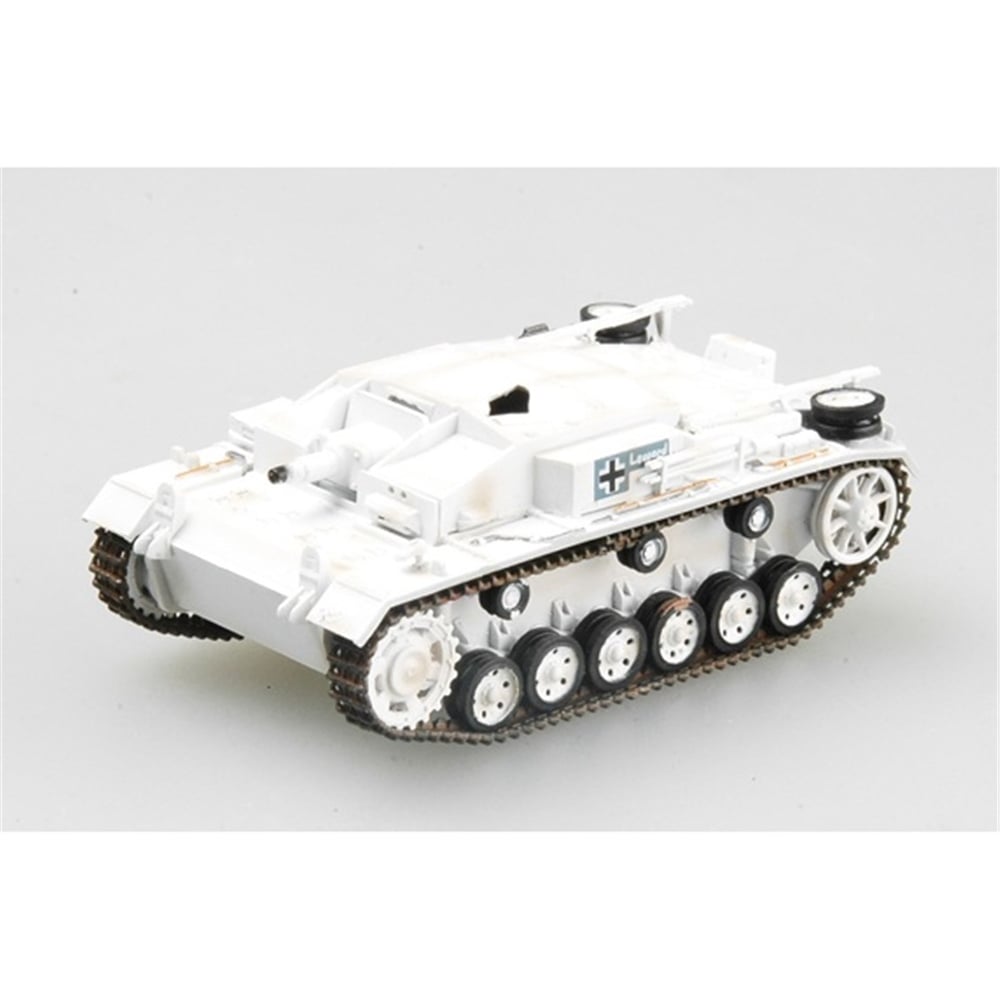 Easy Hobby 36142 1/72 Ölçek, Stug III Ausf.E Sturmgeschutz-Abteilung184 Russia winter 1941/1942 Tankı, Sergilemeye Hazır Plasti