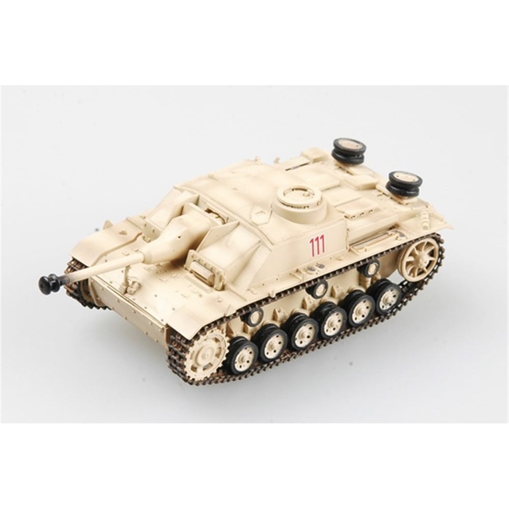 Easy Hobby 36150 1/72 Ölçek, Stug III Ausf.G Rome 1944 Tankı, Sergilemeye Hazır Plastik Model