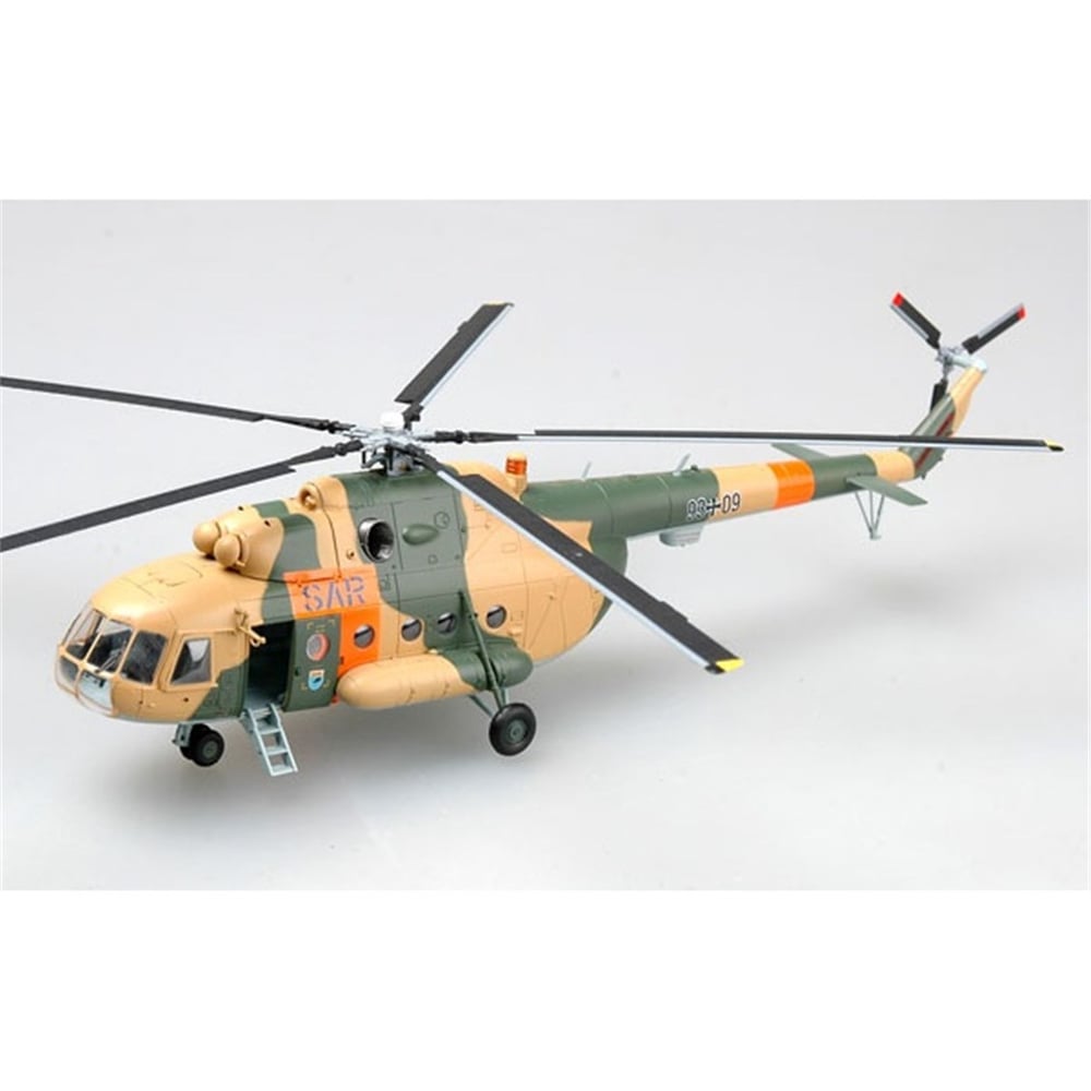 Easy Hobby 37044 1/72 Ölçek, German Army Rescue Group Mi-8T No93+09 Askeri Helikopter, Sergilemeye Hazır Plastik Model