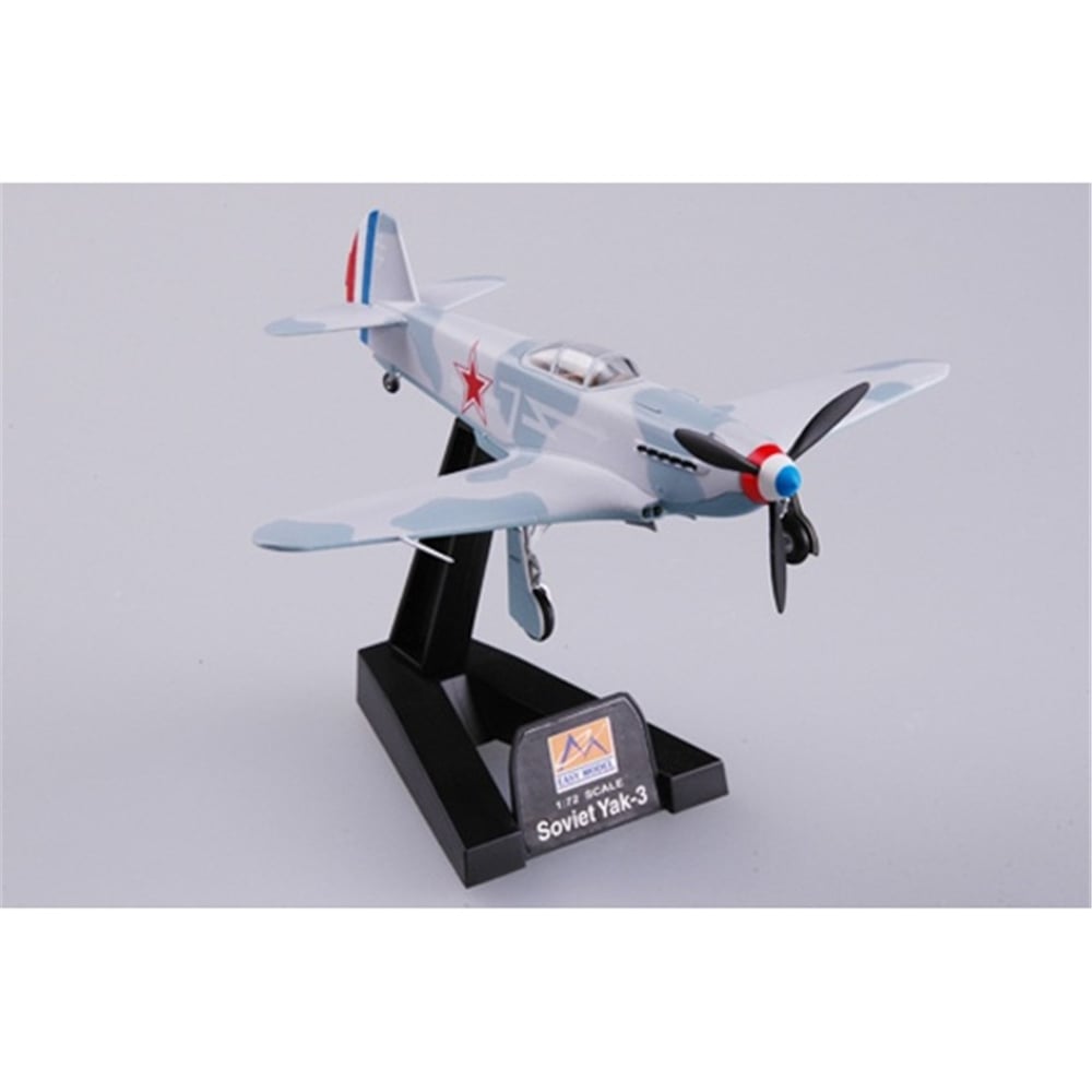 Easy Hobby 37229 1/72 Ölçek, Yak-3 1st Guards Fighter Div. 1945 Savaş Uçağı, Sergilemeye Hazır Plastik Model