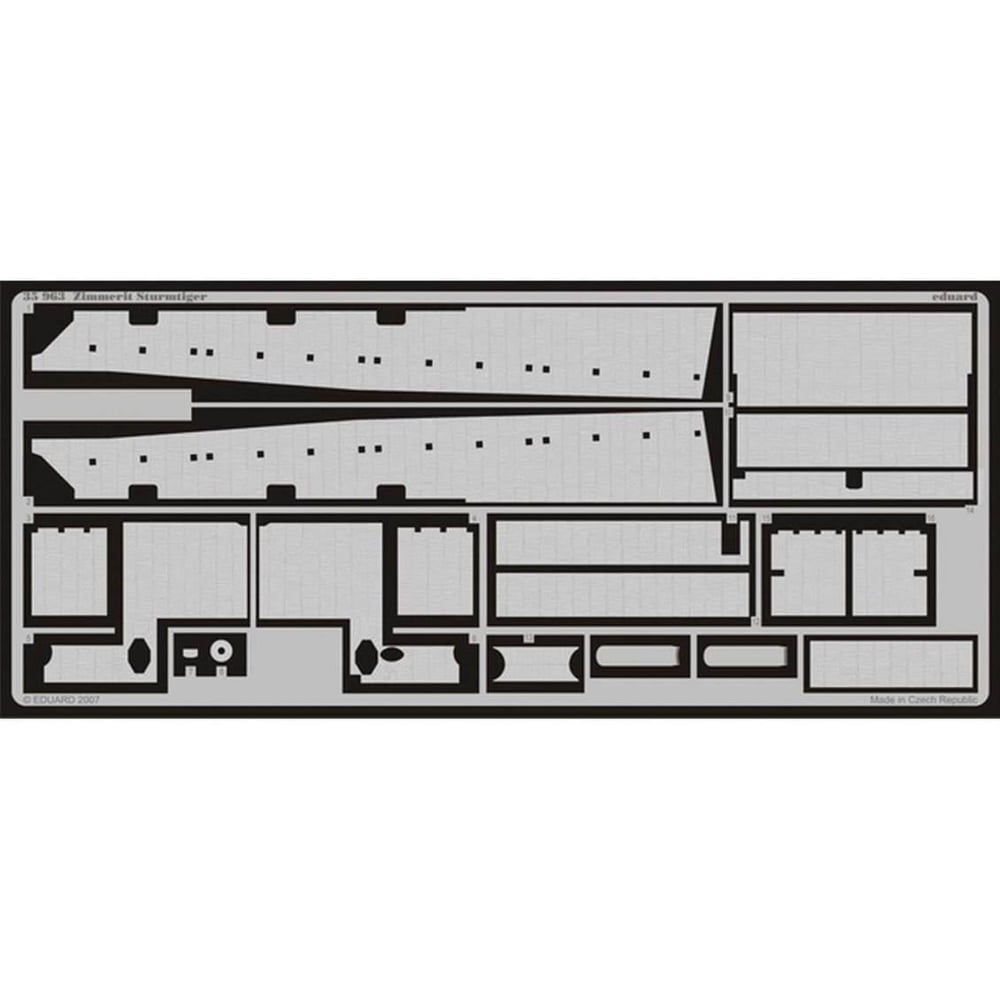 Eduard 35963 1/35 Ölçek, Zimmerit Sturmtiger For Afv Club