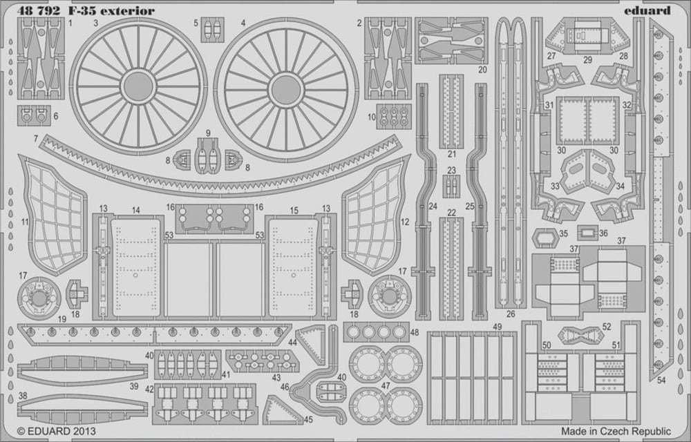 Eduard 48792 1/48 Ölçek, F-35B Exterior For Kitty Hawk