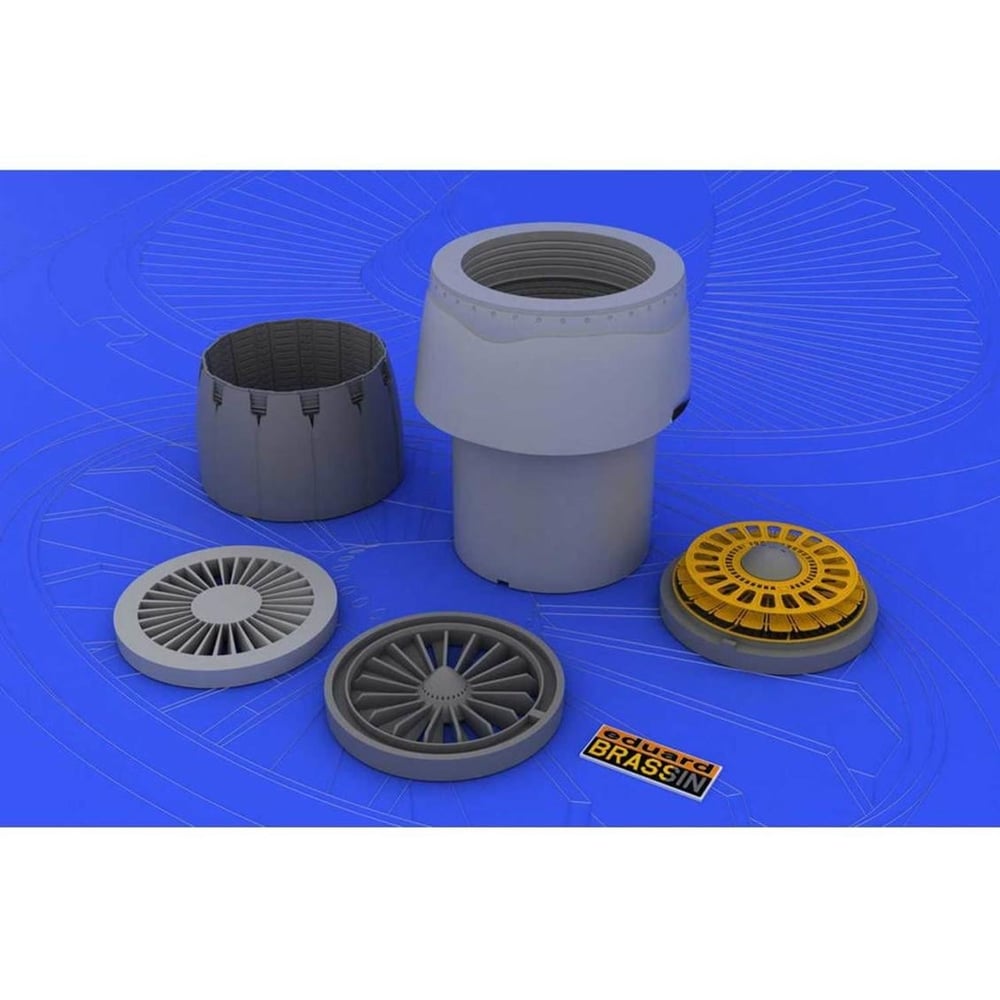 Eduard 648020 1/48 Ölçek, F-16Cj Block 50 Engine For Tamı