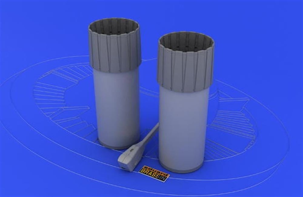 Eduard 648023 1/48 Ölçek, F-4 Exhaust Nozzles Late For Ha