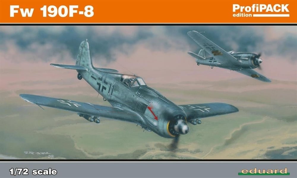 Eduard 70119 1/72 Ölçek, Fw 190F-8 Uçak Maketi