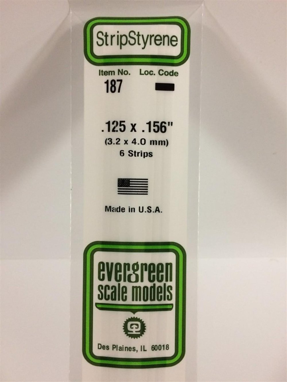 Evergreen 187 3,20*4,00*355 Mm Köşeli Çubuk-6 Adet -Beyaz
