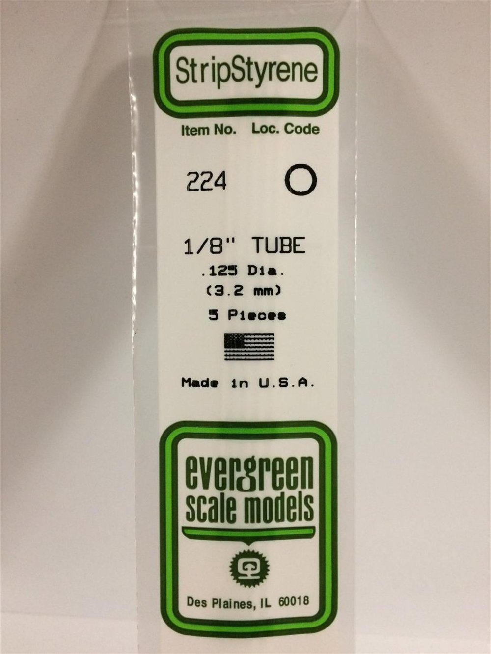 Evergreen 224 3,20*355 Mm Yuvarlak Profıl-5Adet -Beyaz