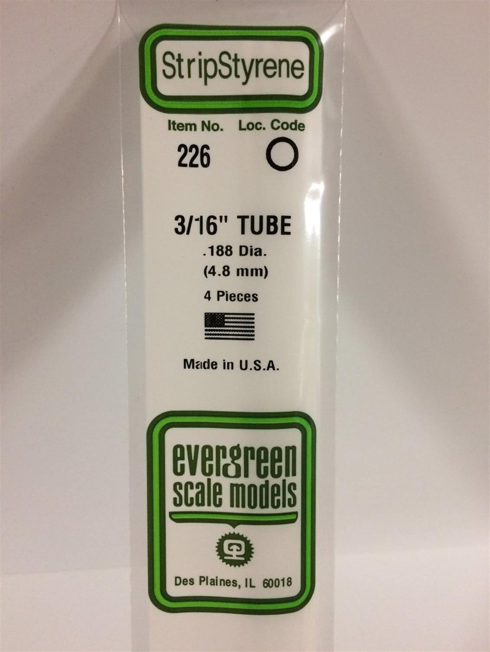 Evergreen 226 4,80*355 Mm Yuvarlak Profıl-4Adet -Beyaz