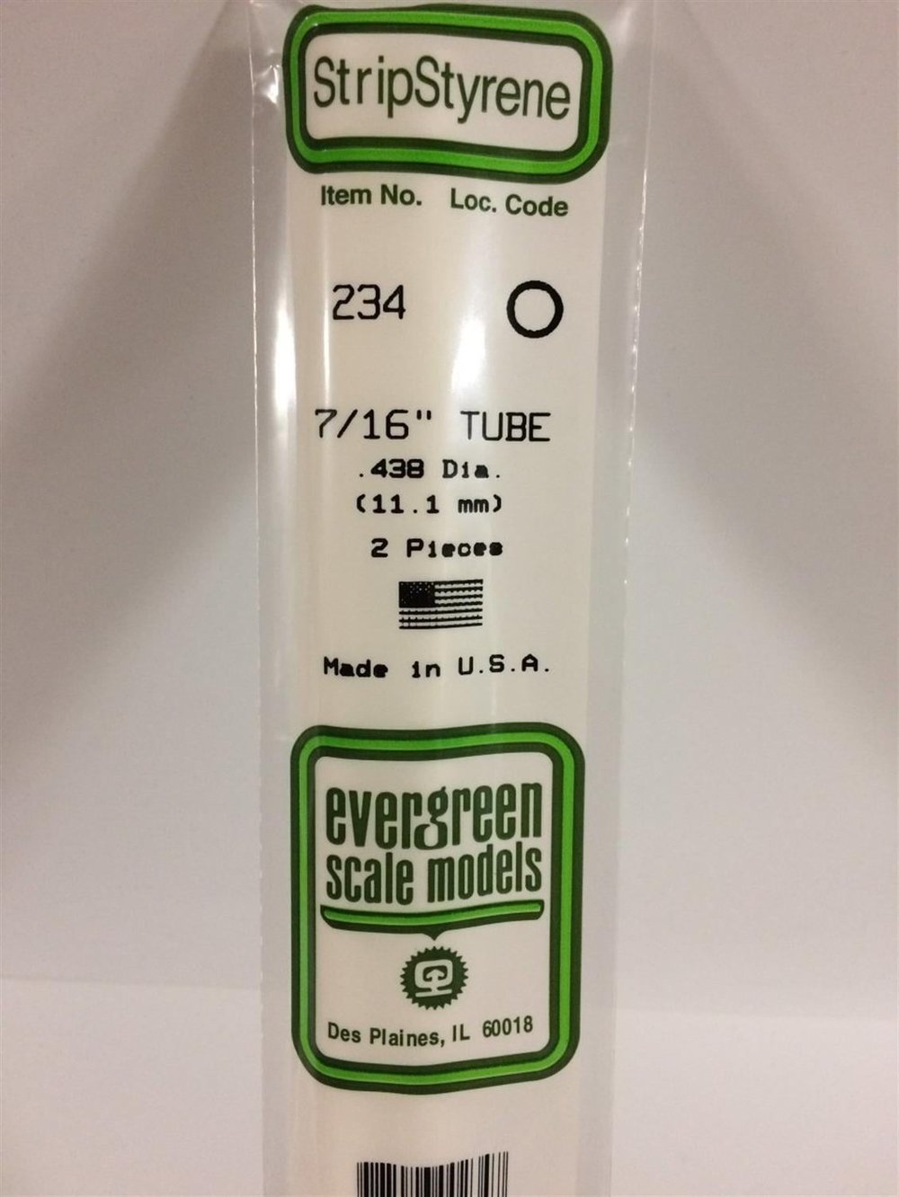Evergreen 234 11,10*355 Mm Yuvarlak Profıl-2Adet -Beyaz