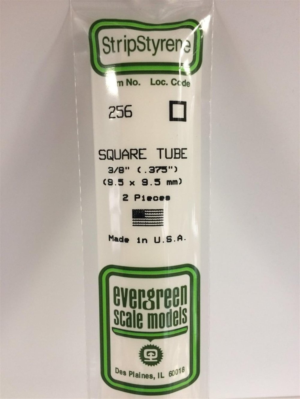 Evergreen 256 9,5*9,5*355 Mm Kutu Profıl-2Adet -Beyaz