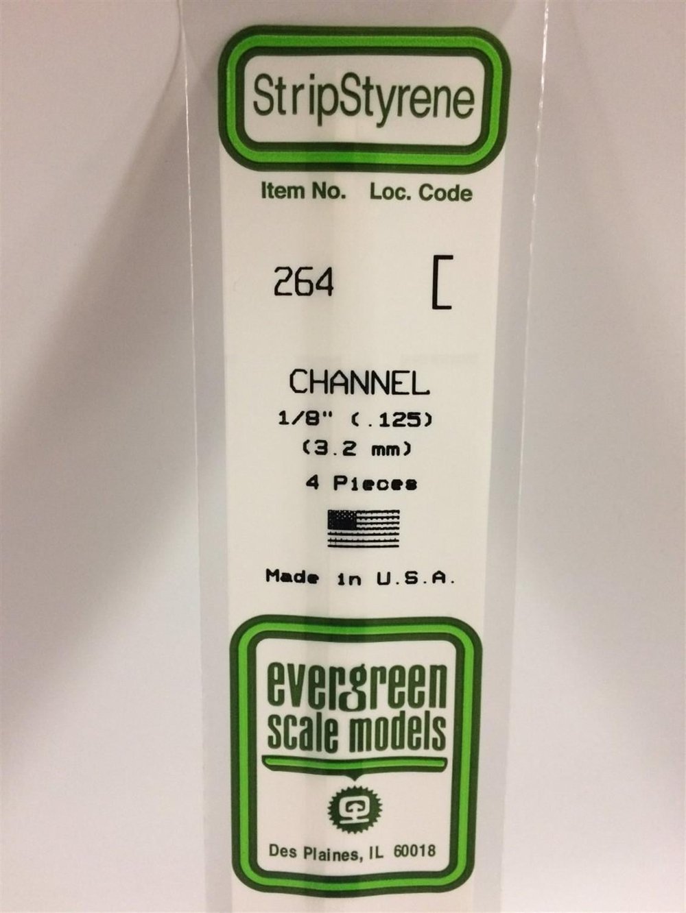Evergreen 264 3,2*355 Mm U Profıl-4Adet -Beyaz