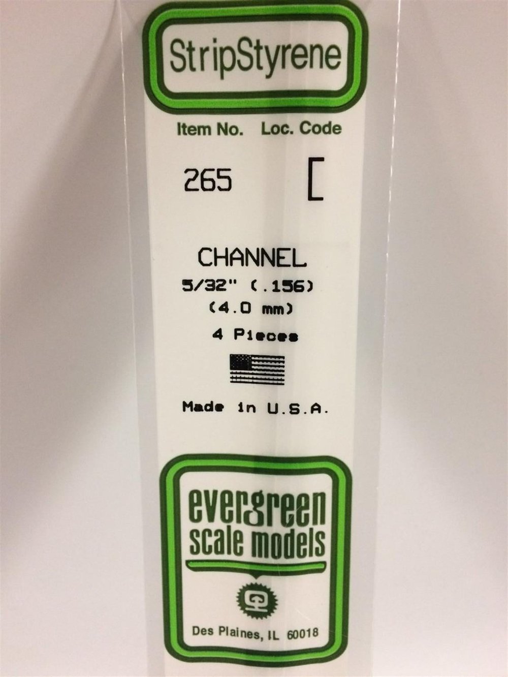 Evergreen 265 4,0*355 Mm U Profıl-4Adet -Beyaz