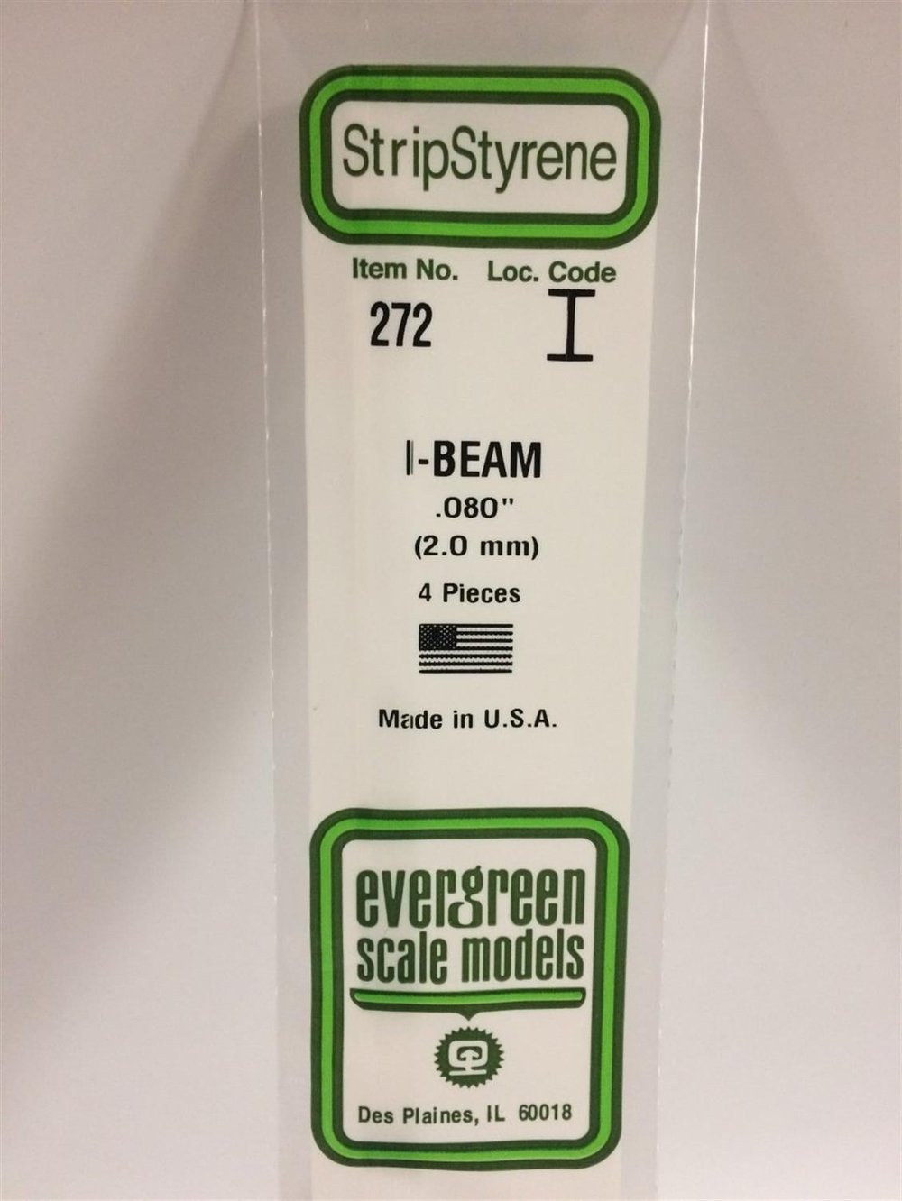 Evergreen 272 2,0*355 Mm I Profıl-4Adet -Beyaz