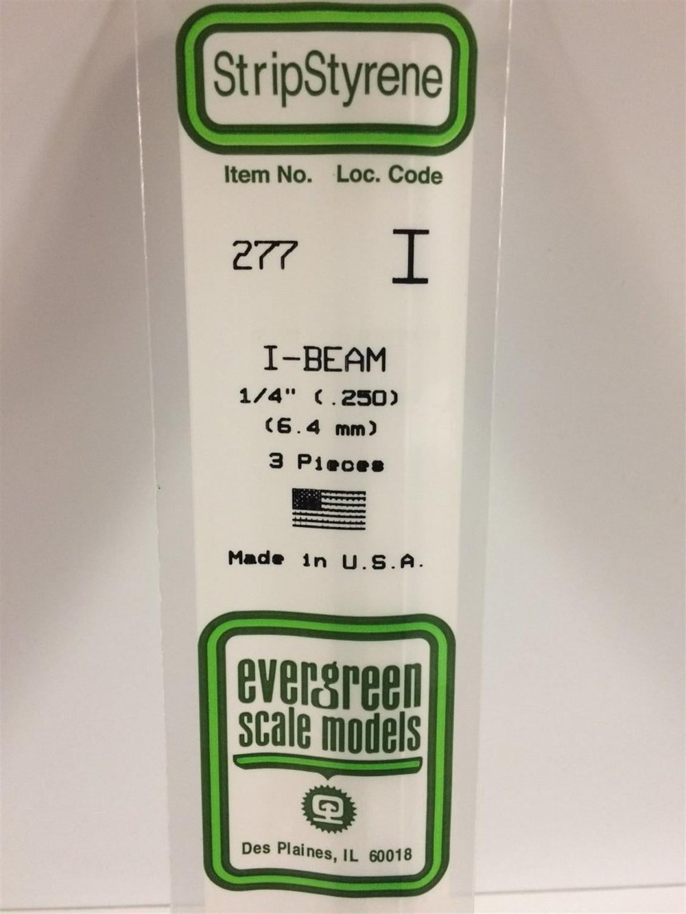 Evergreen 277 6,4*355 Mm I Profıl-3Adet -Beyaz