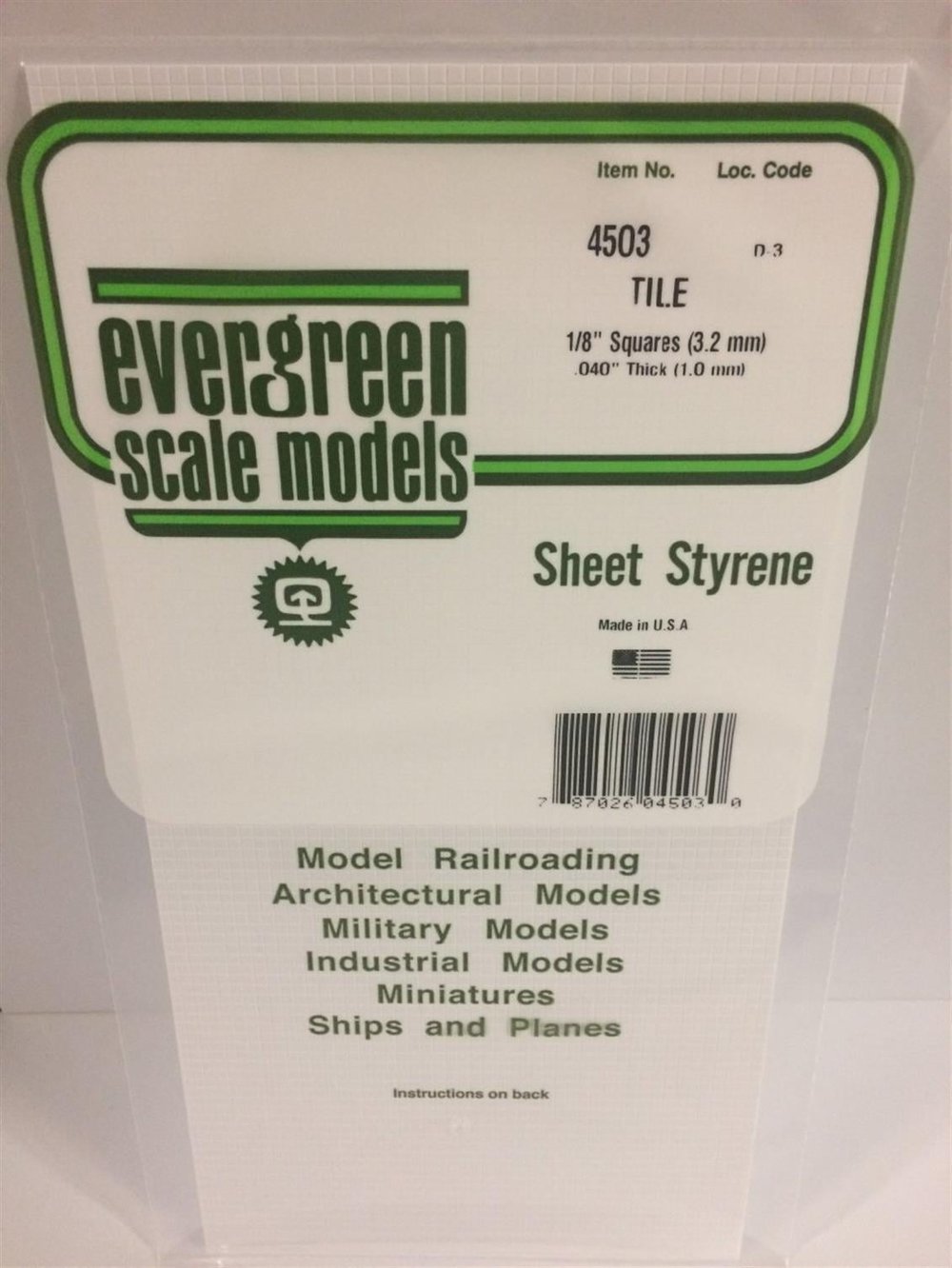 Evergreen 4503 1,0*150*300Mm Yer Karosu-3,20Mm Grıd Sıze-1 A